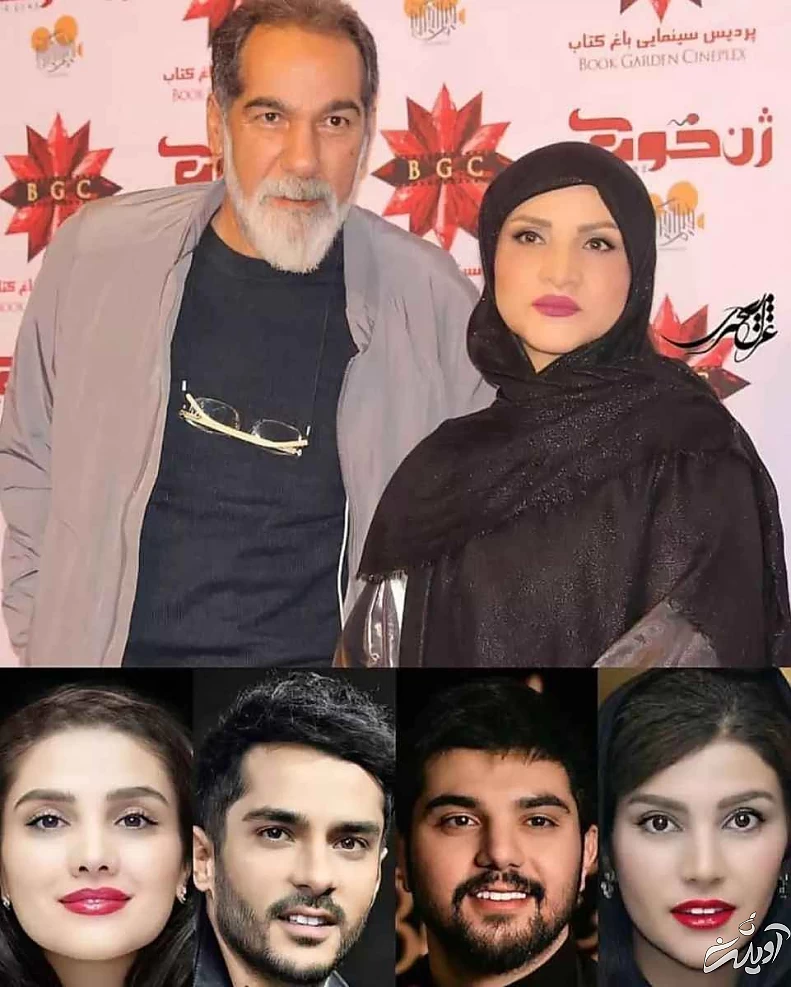 این زن مادر زیبای سینا و ساعد سهیلی است ! - خیلی جوان و جذاب + عکس